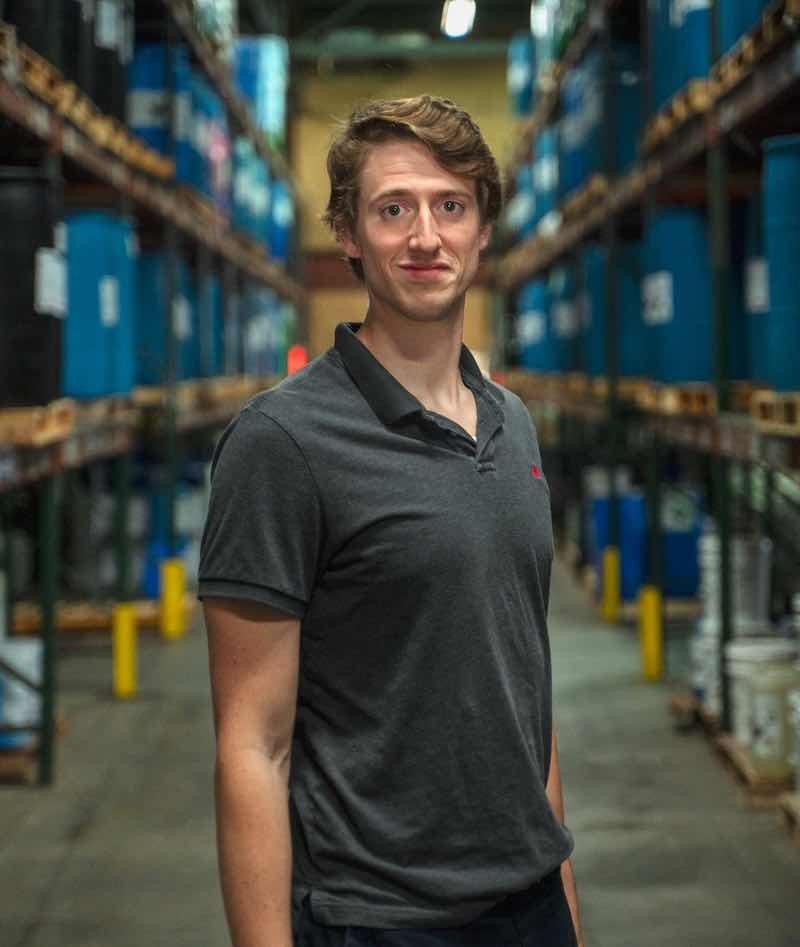 Jameson joined Hubbard-Hall in 2022 and has become a subject matter expert in finishing chemisty,