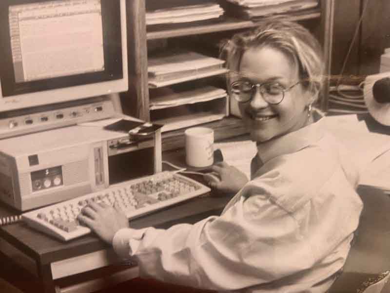 In 1993 at SCL.