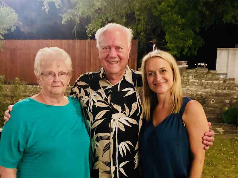 At a TAMF Conference with Bob and Gaye Baugh.