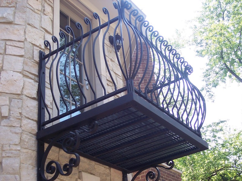 balcony of a building