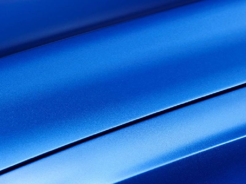 trunk of a car painted blue
