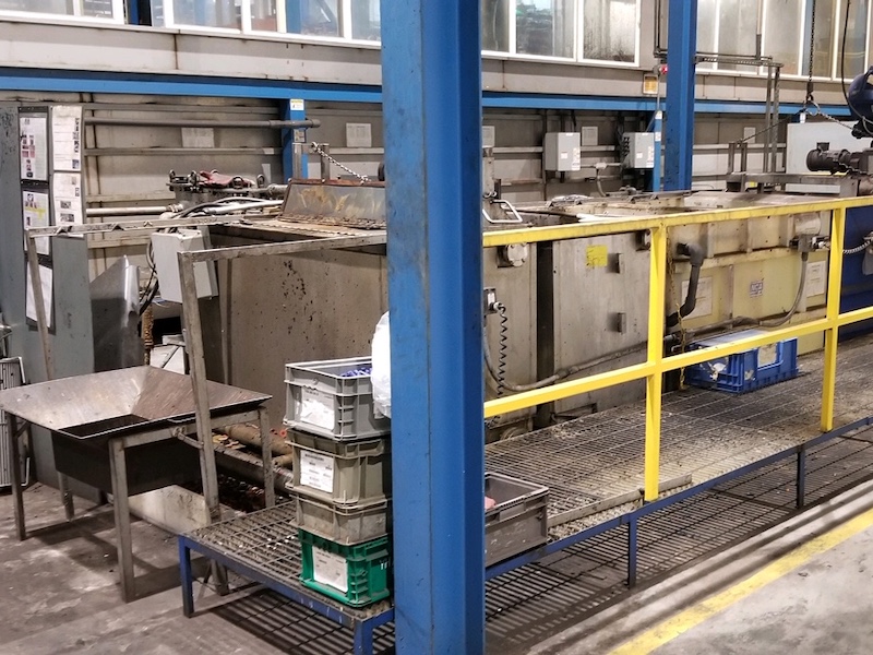 The stripping line was added to save RMF time and costs.
