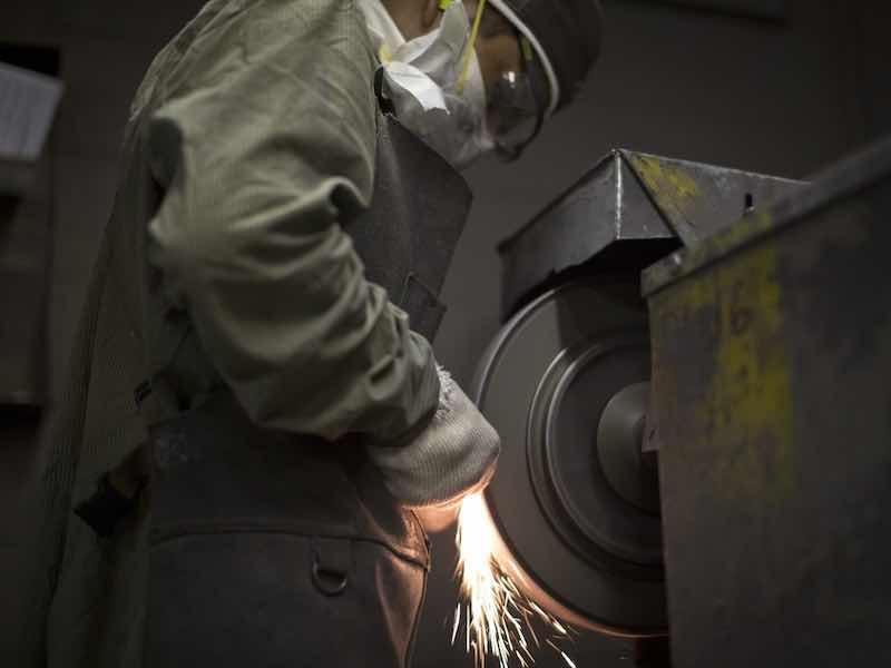 Reliable Plating Works is moving its polishing line out of the facility and into a facility next door, which will free up more space at their location for some of the new work they are getting in.