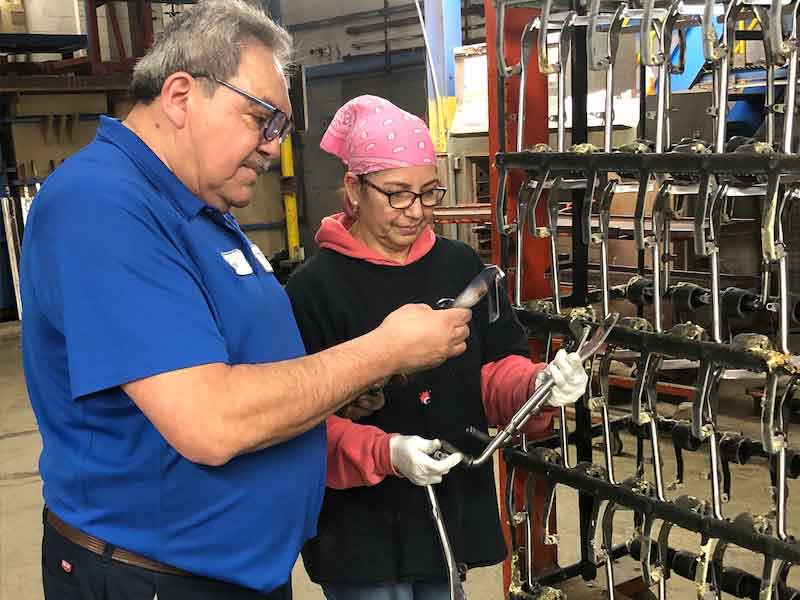 Marriage Made on the Plating Line: Couple Spend 30+ Years Together