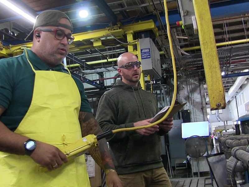 At right, Peter Totaro, PhD., Vice President at Aerotech Processing Solutions in Paterson, New Jersey.
