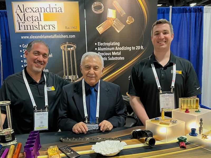 The Alexandria Metal Finishers team says it makes good business sense not to attend only shows where all other finishers go but to target specific manufacturing and innovation events where he can meet potential customers.