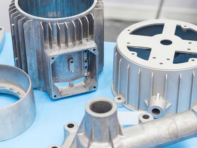 assorted die casted parts
