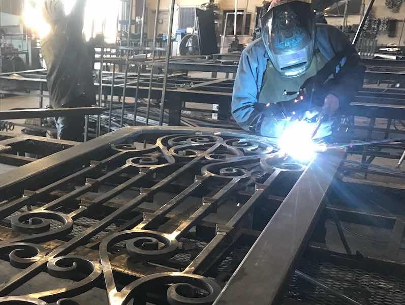 Tony Sclafani's parents started AR Iron in 1989, and added powder coating several years later.