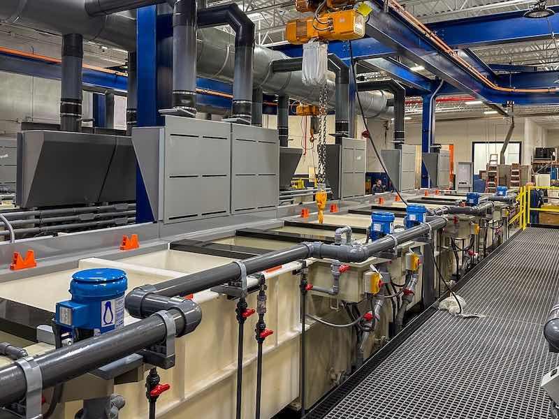 new plating line