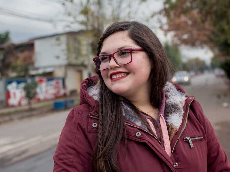 The course has given Katherine confidence. She copes with the pressure of preparing colors for a couple of hundred vehicles every day and stands up to demanding colleagues.