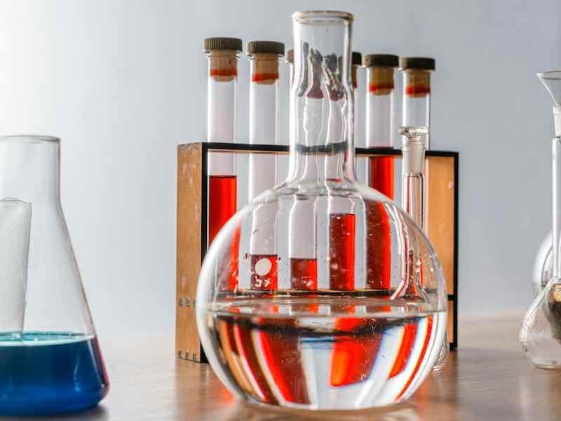 chemical test tubes