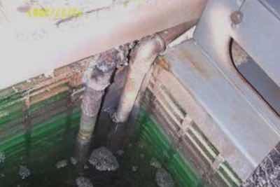 Figure 10 - Evidence of auxiliary equipment stray-current protocols being violated.