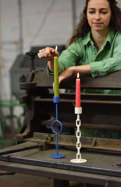 The Roys realized they could continue to make and sell online home dÃ©cor products such as candlestick holders and other items.