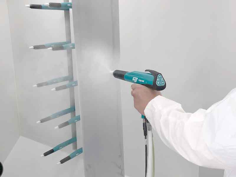 powder gun spraying parts