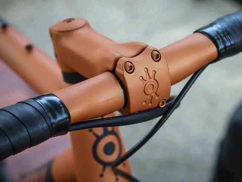 bicycle handlebars coated
