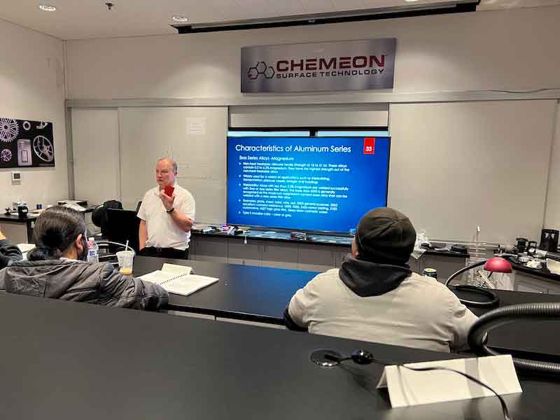 Dr. Sjon Westre, Chemeonâs Senior VP of Technology, leads the 2-day course.