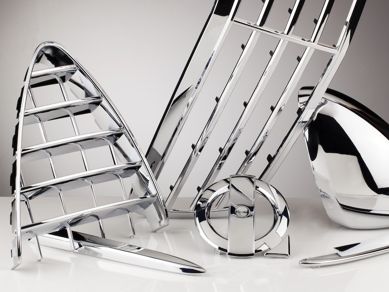 chrome plated parts
