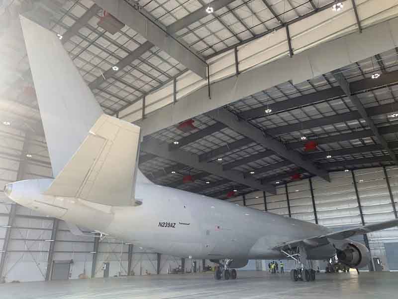 Dean Baldwin Painting Delivers First Aircraft From Georgia Painting Operation