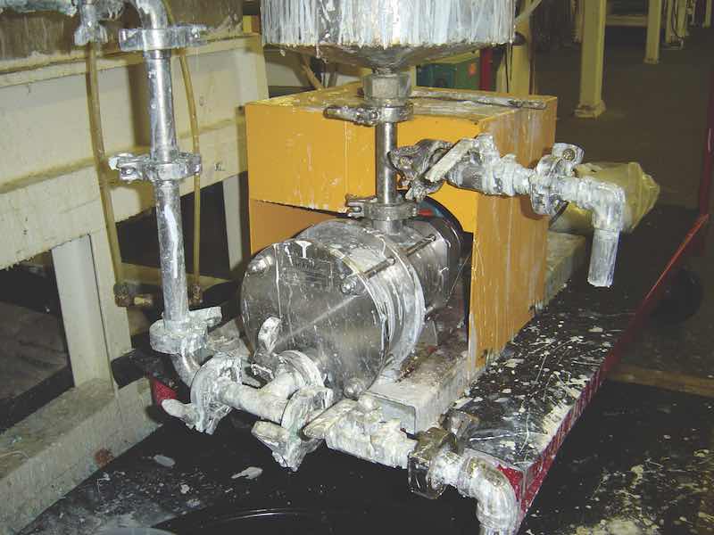paint binder in use