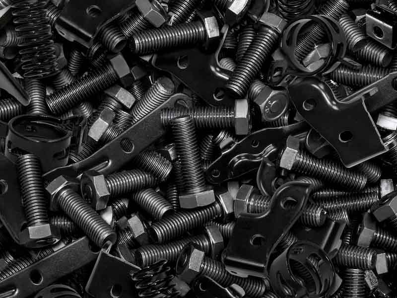 collection of bolts and springs