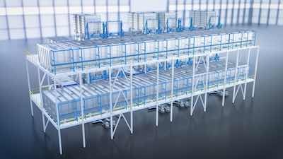 The EcoProWet PT pretreatment system consists of a space-saving modular chamber instead of large immersion tanks. 