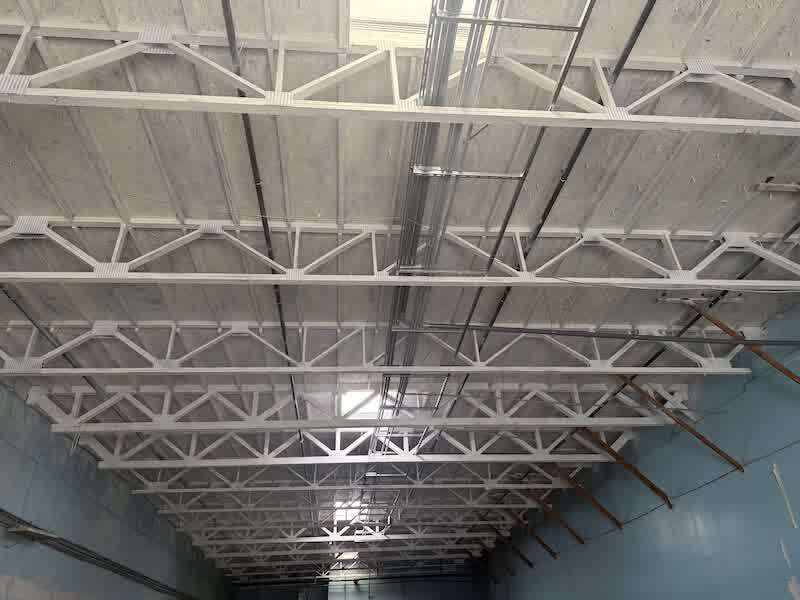 The new roof has been installed.