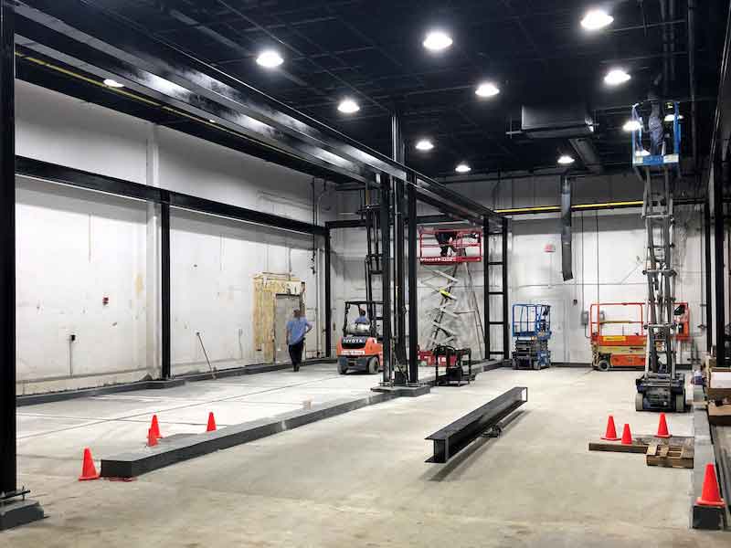 Clemons says they have been working on getting the Florida facility up to the needed specification â including new cranes â to run operations similar to their California plant.