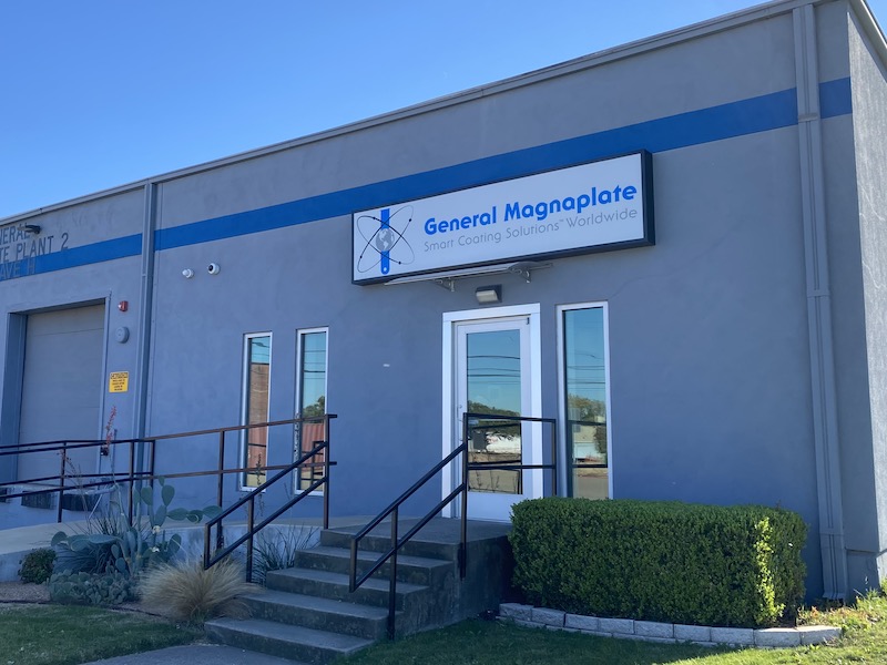 General Magnaplate merged its New Jersey and Texas operations to a facility in Arlington.