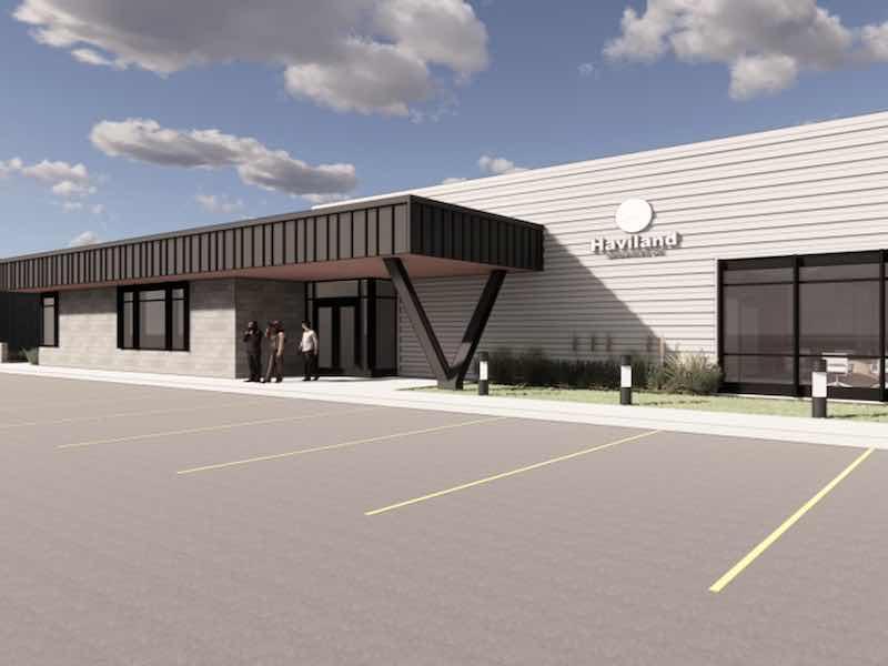Rendering of Havilandâs new lab set to open in 2025.