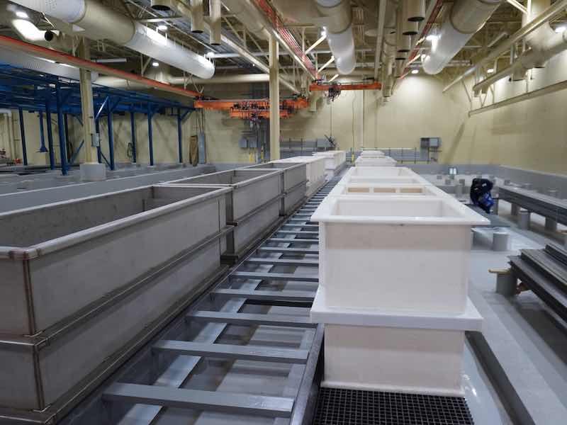 With the new lines, Hohman wants to expand their zinc-nickel processes, aerospace primer applications, and physical vapor deposition work.