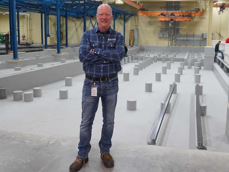 General Manager Brad Kremer's goal is to double Hohman Plating's sales to over $70 million in several years with the addition of the new space.