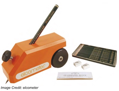 a pencil hardness test