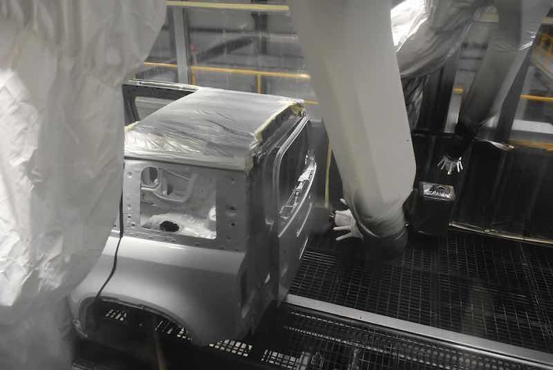 Clear Coat Application.