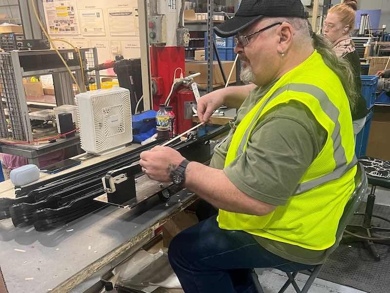 LPP, was glad to work with CMH and its clients to find spots for them as they could offer part-time and limited-hour work programs where the employees would focus on specific tasks.