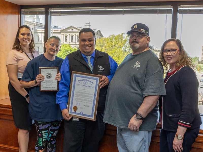 LPP was awarded not only for its work with and support of these programs, but also for being supportive and accommodating, above and beyond the average employer.  