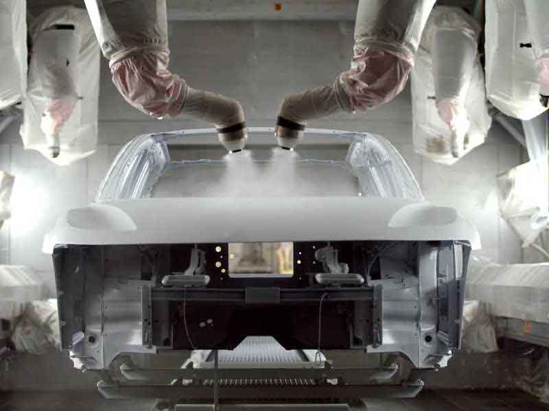At Lucid Motors, the Future of Its Factory Starts at the Paint Shop.