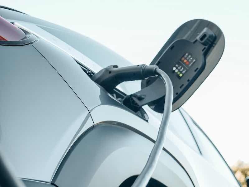 car battery beinh charged
