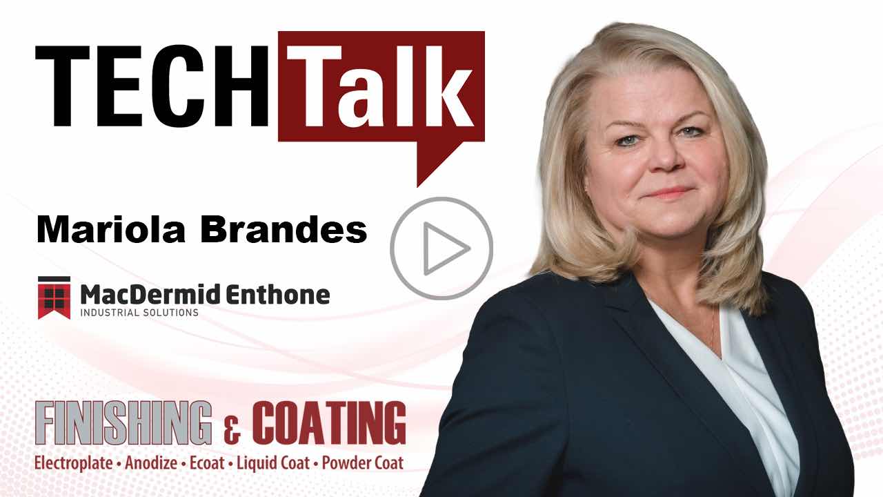 TechTalk: Mariola Brandes, MacDermid Enthone, on TriMac Blue