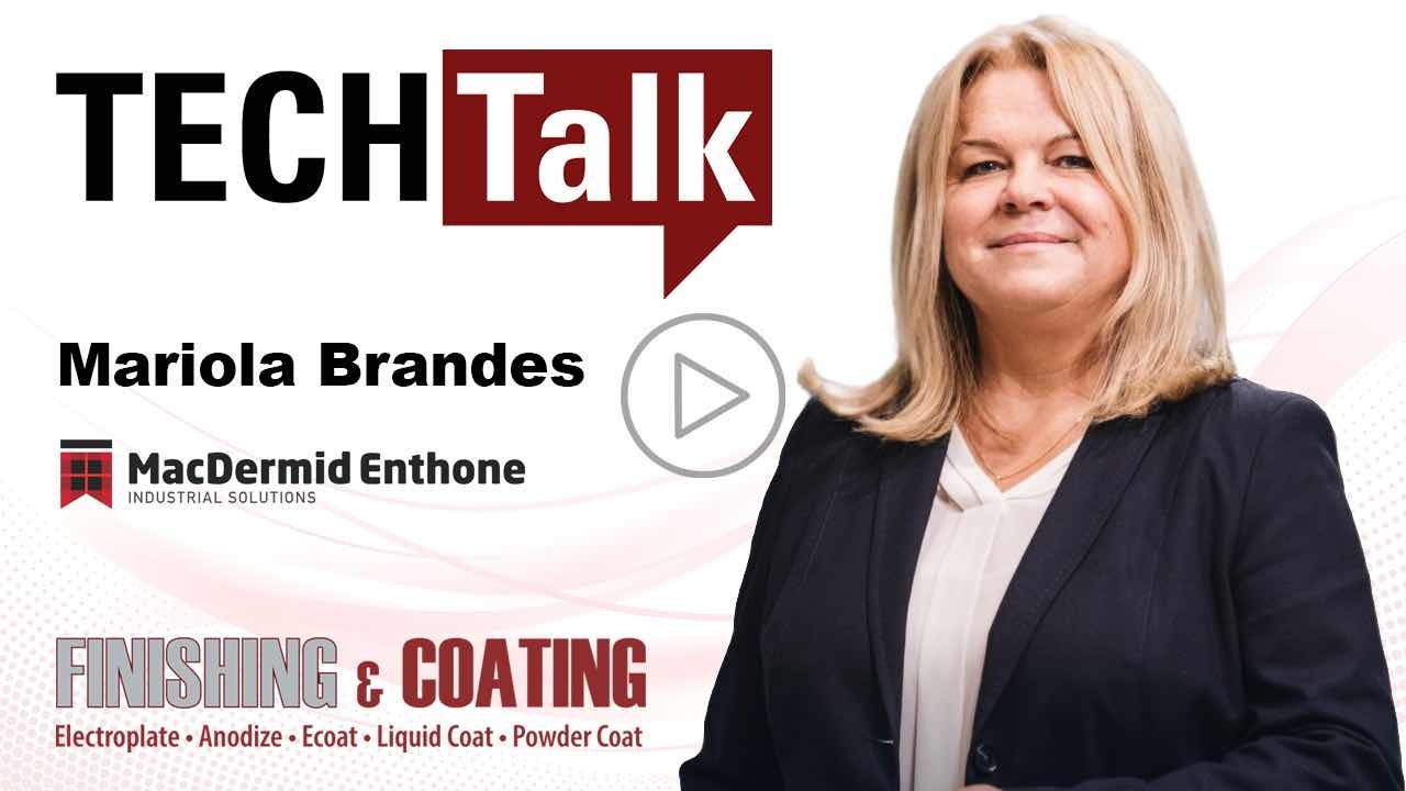 TechTalk with Mariola Brandes, MacDermid Enthone, on Tristar Shield