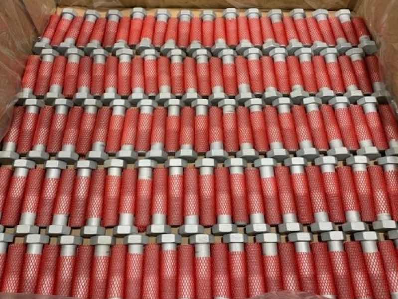 bolts after being plated