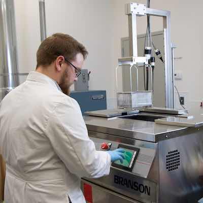 Send dirty sample parts to a cleaning fluid supplier that offers pre-testing to identify the type of soil, level of contamination and determine the cleaning process that works best.