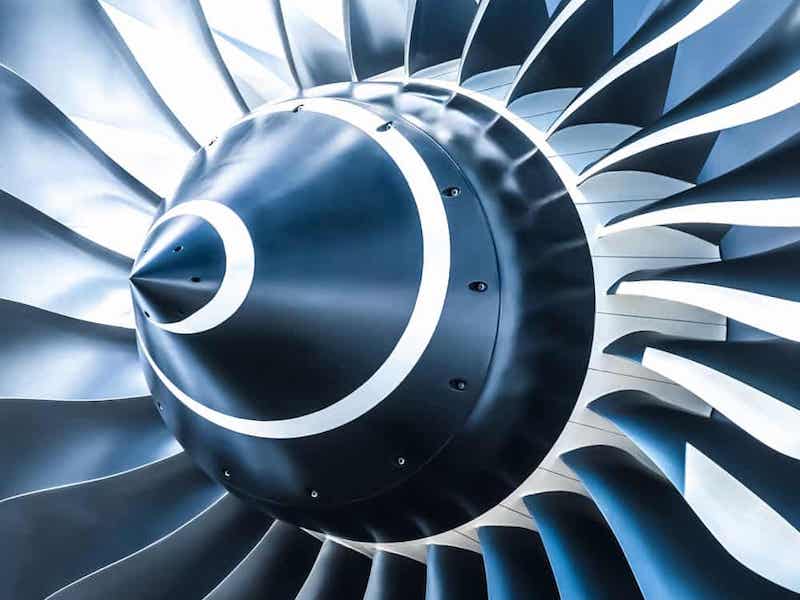 a jet engine