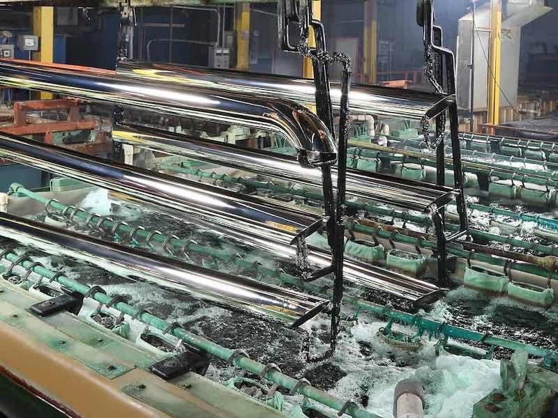 Founded in 1983, Eastern Plating has 25 plating and finishing lines in a 250,000-square-foot facility. 