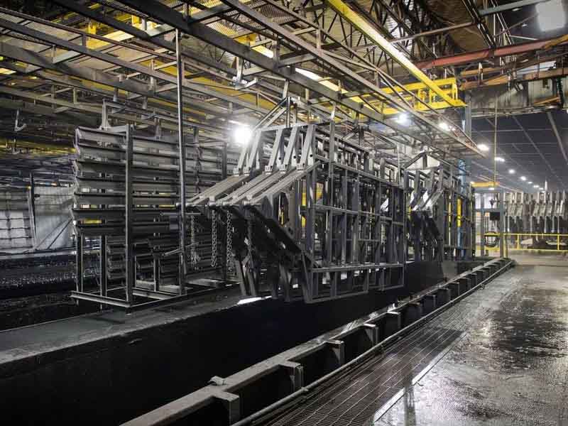 chassis are ecoated