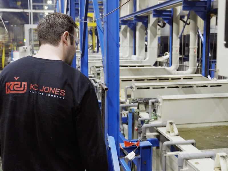 KC Jones Plating offers a variety of finishes, but specializes in zinc, zinc-nickel, zinc-iron, and electroless nickel finishes.