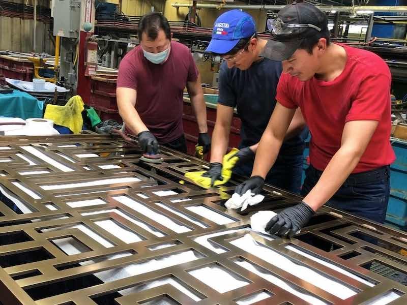 Brite Plating Polished a Project