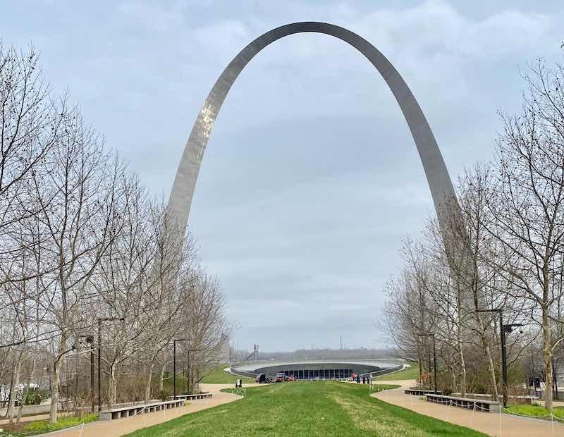 Gateway Arch in St. Louis.