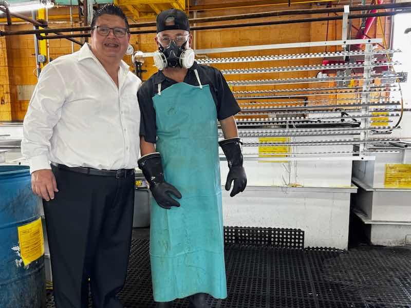 Aguilera  says rewarding his employees helps with improving quality, and that âQuality is something that we work on every single morning.â