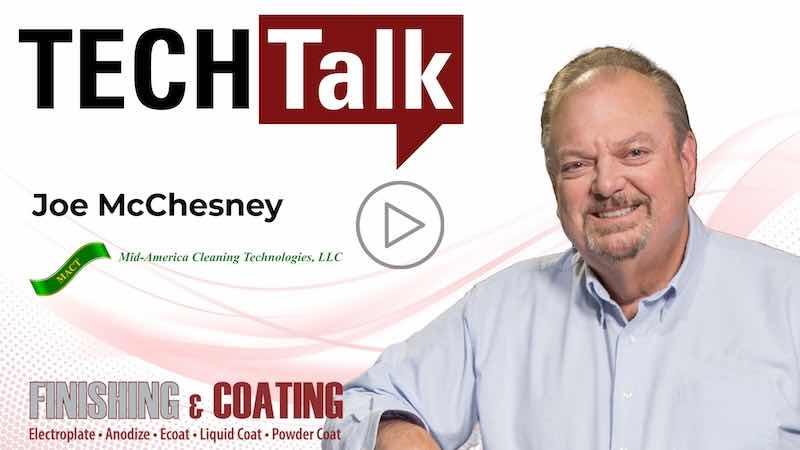 TechTalk: Joe McChesney, Mid America Cleaning Technologies