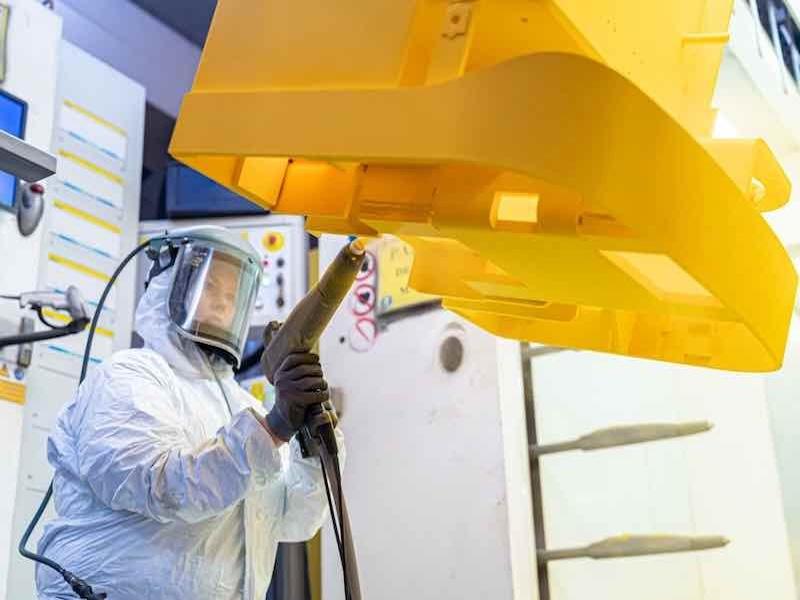 powder coating agriculture parts